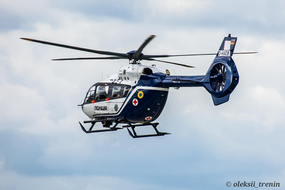 П'ятий Airbus Helicopters Н145 D3 для Національної поліції України у Львові