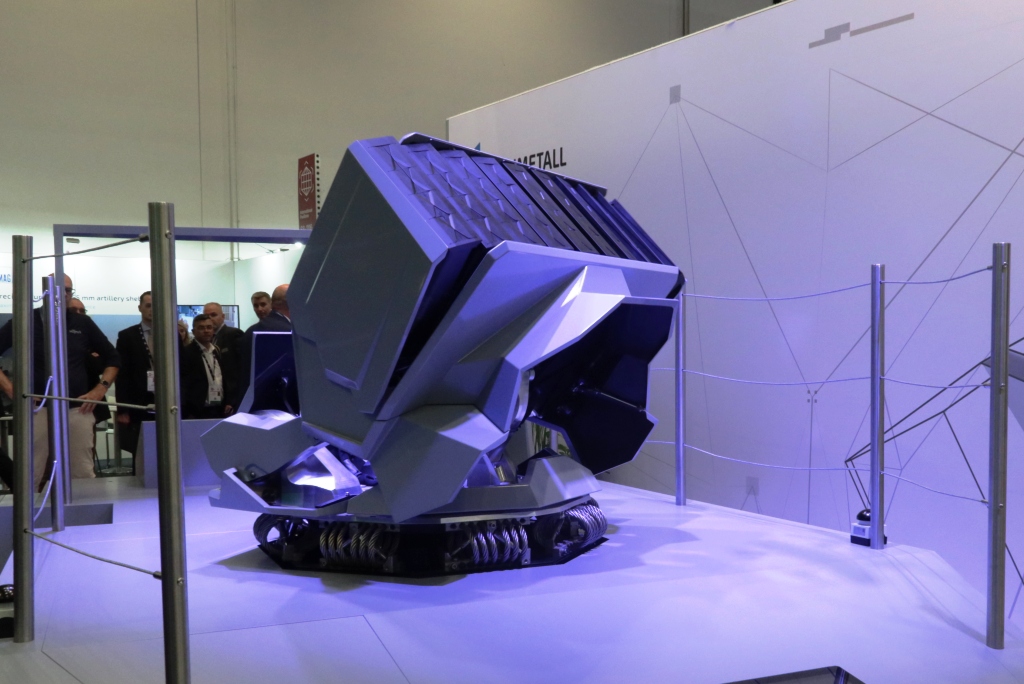 MASS nova під час виставки DSEI 2025