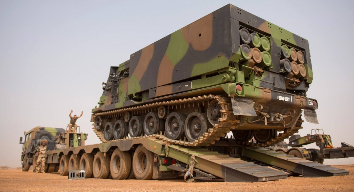 M270 LRU, яка зараз стоїть на озброєнні Франції