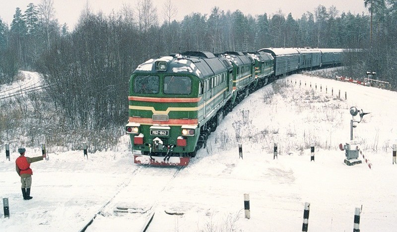 Радянський ракетний залізничний комплекс РТ-23, він же БЖРК