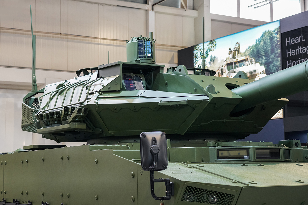 Башта Leonardo HITFACT MkII на танку CFL-120 Karpat