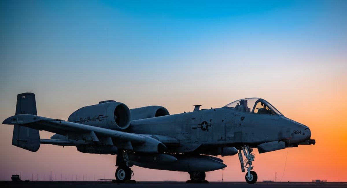 Американський штурмовик A-10 на Близькому Сході, фото ілюстративне. Джерело - U.S. Air Force