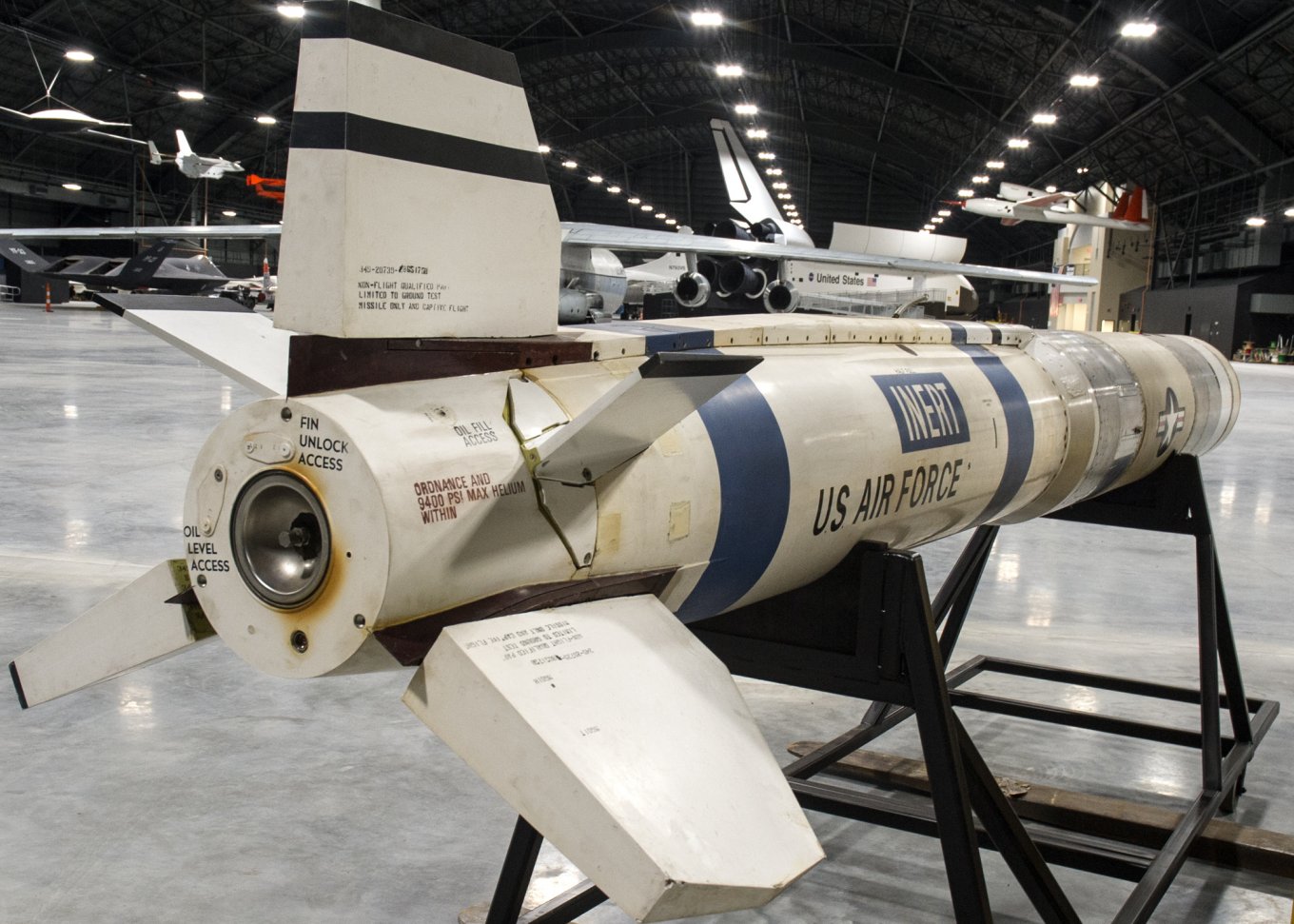 ASM-135 ASAT ракета проти супутника