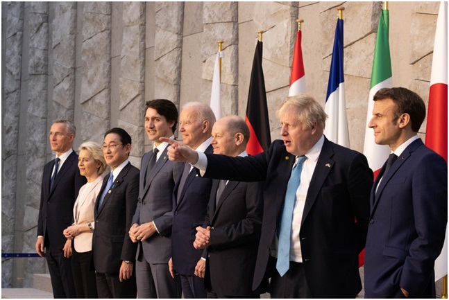 Зустріч лідерів G7 в у Брюсселі, 2022