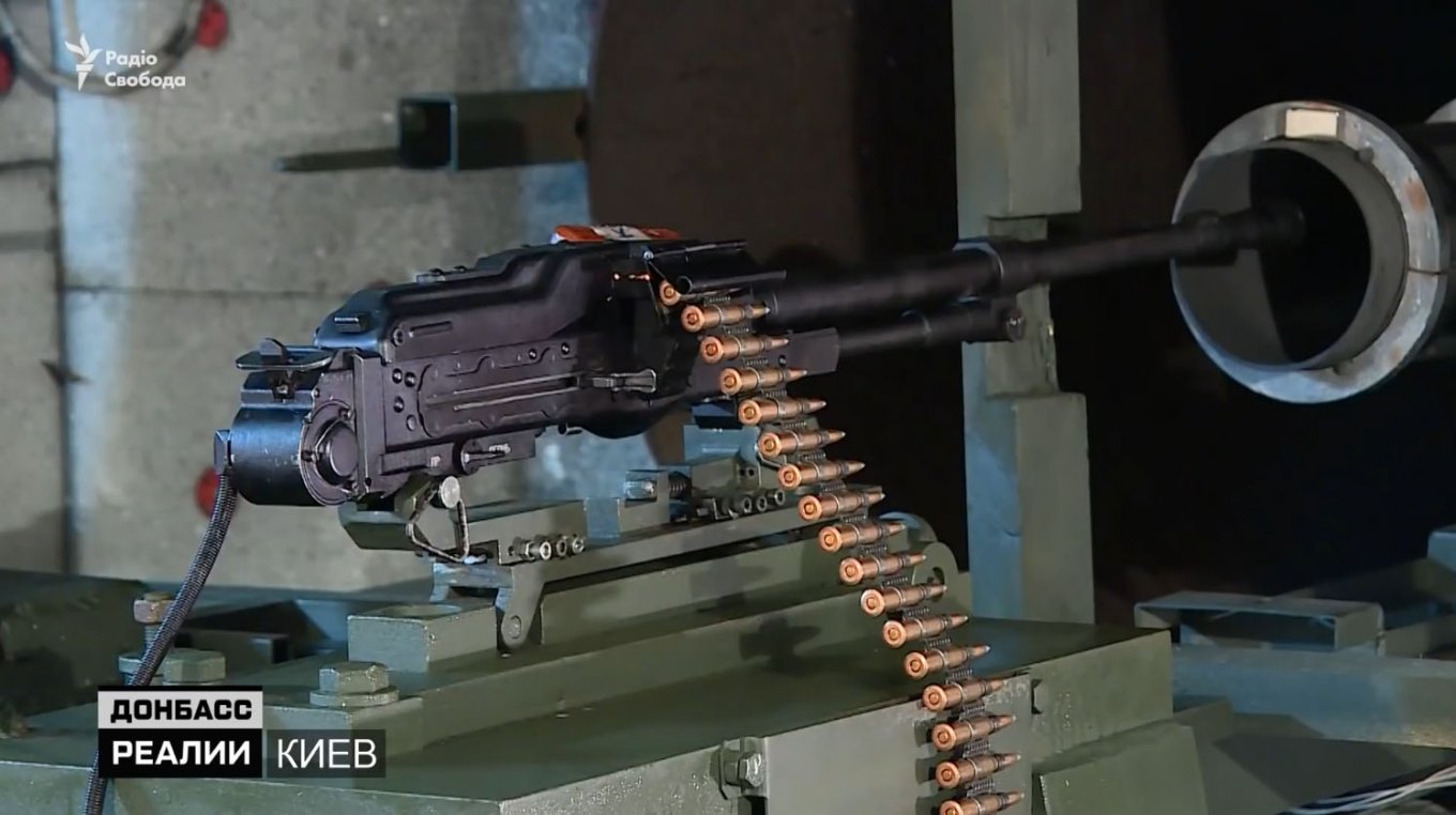 Танковий кулемет КТ-7,62 на випробуваннях на Заводі Маяк. Морську версію саме цієї моделі замовили українські морпіхи