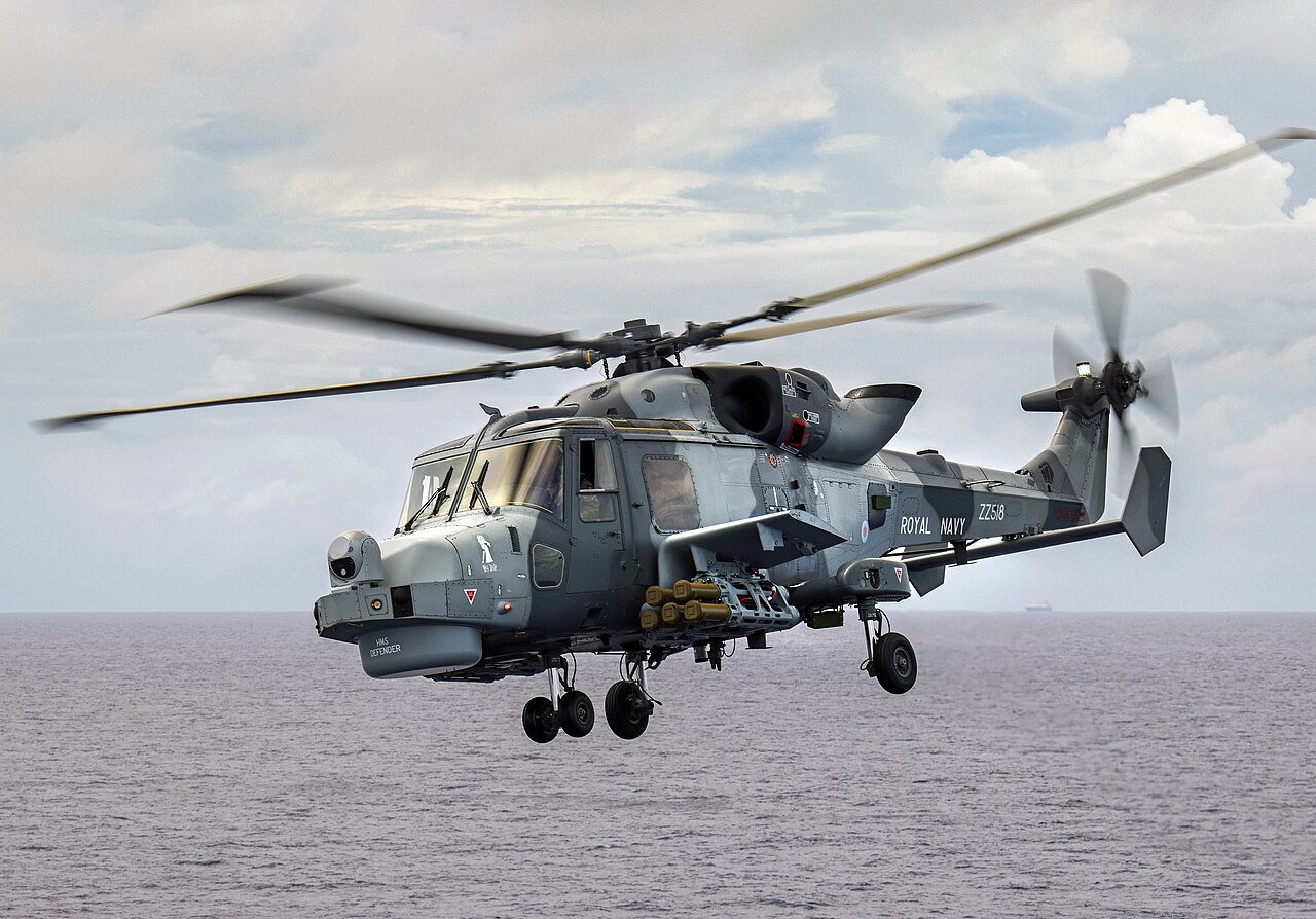 Вертоліт Wildcat озброєний ракетами LMM