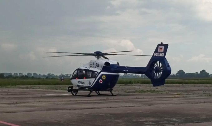 Третій Airbus Helicopters Н145 D3 для Національної поліції України