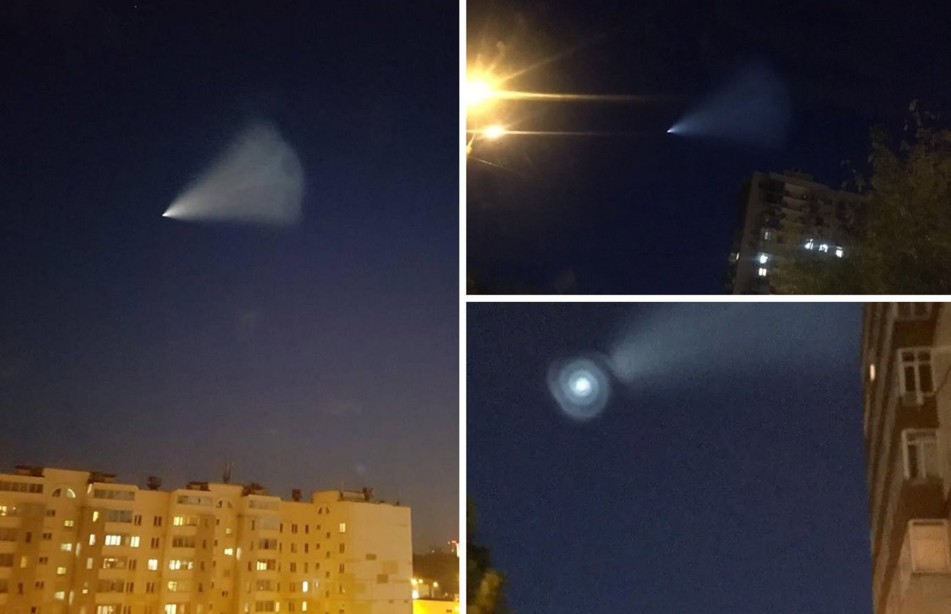 політ МБР у космосі