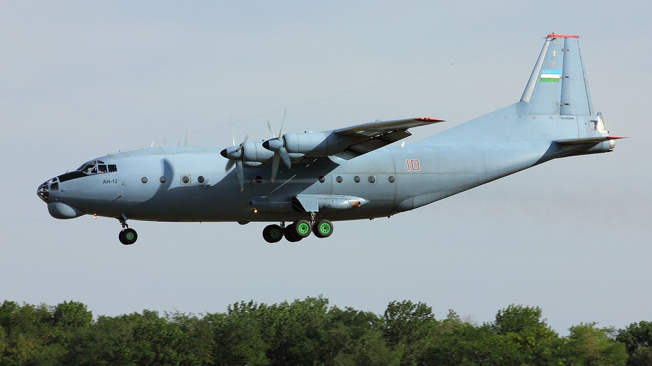 Ан-12 ПС Узбекистану