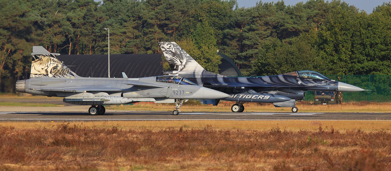 JAS 39 Gripen F-16