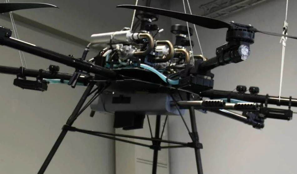 Детальніше модуль DCR-50 на безпілотнику HD-606. Фото - Army Recognition