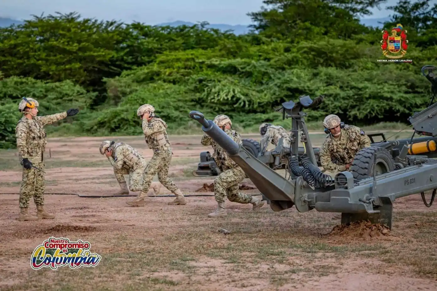 У Колумбії розкрили високий рівень боєготовності -мм гаубиць після інформації про збої в роботі