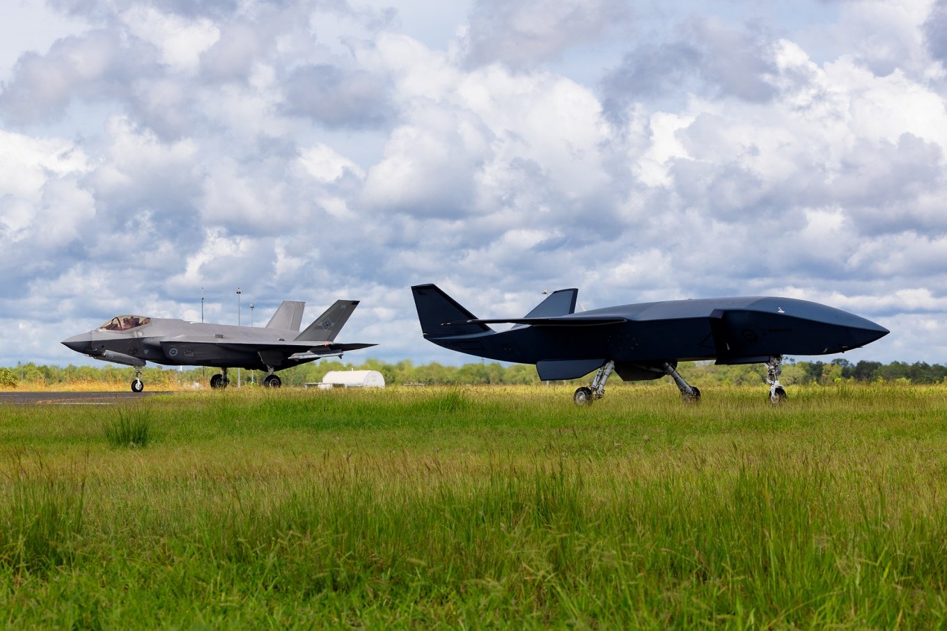 MQ-28A Ghost Bat F-35A Lightning II