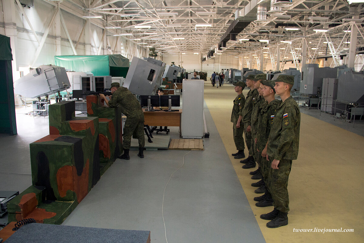 Premises of the 333rd Combat Training Center, with virtual simulators