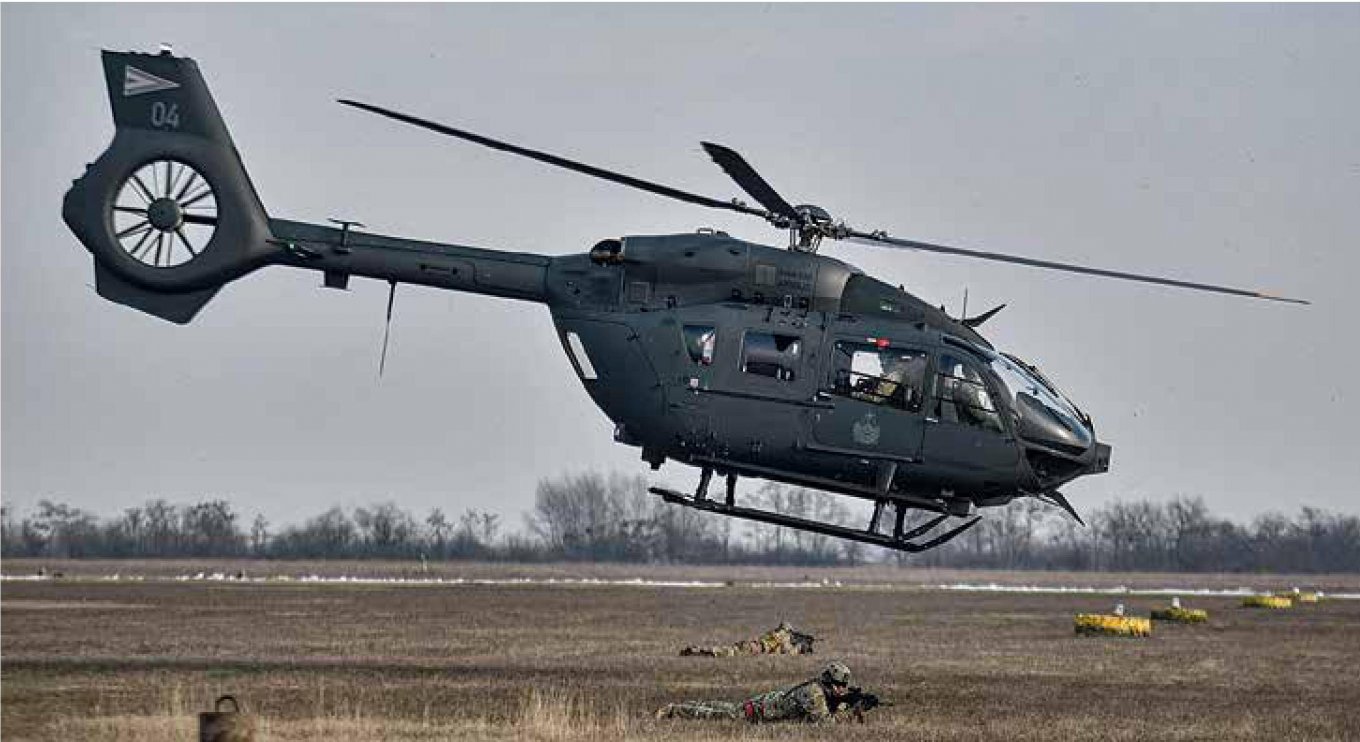 Угорський легкий багатоцільовий вертоліт H145M