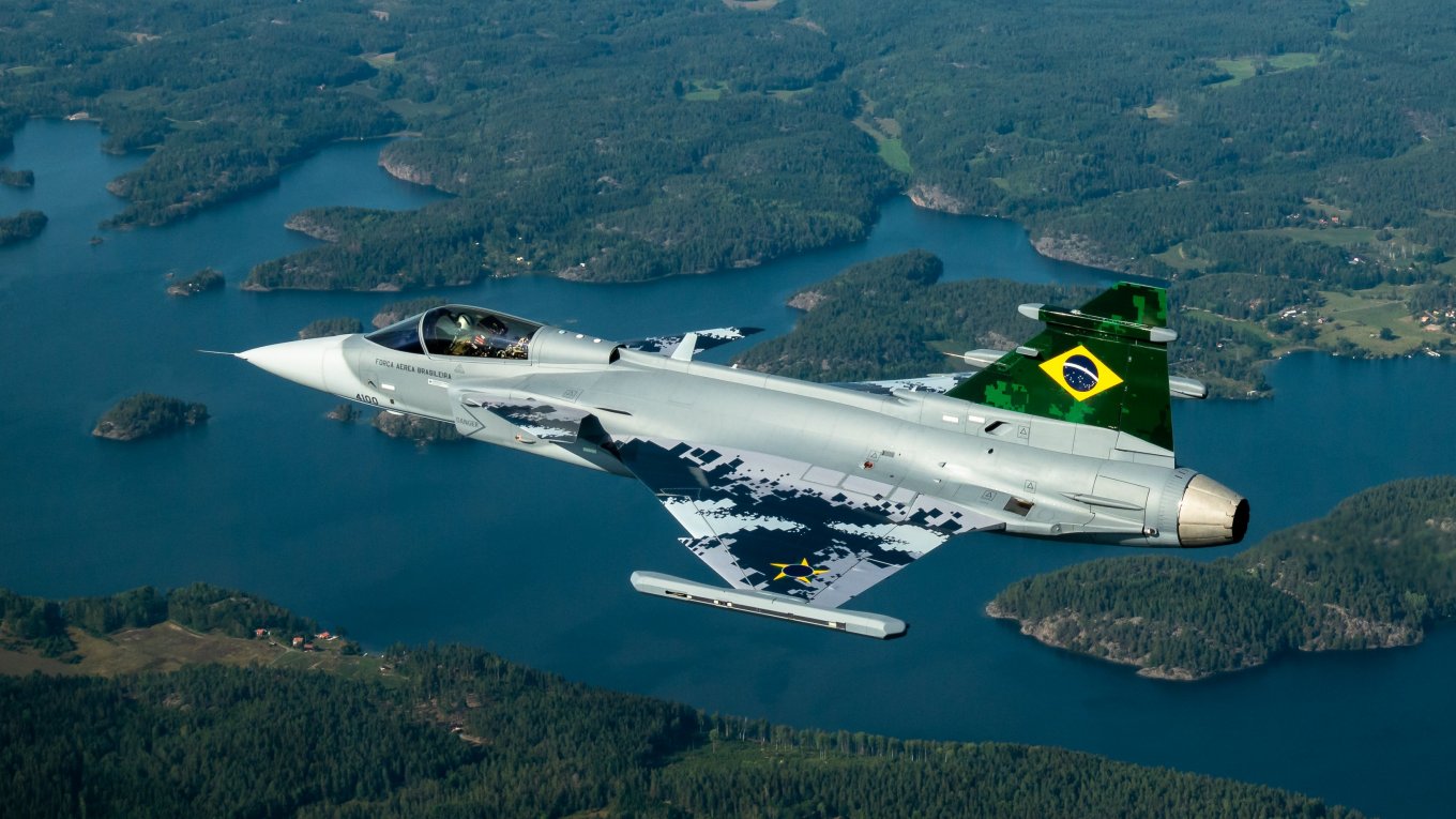 JAS-39 Gripen E ПС Бразилії