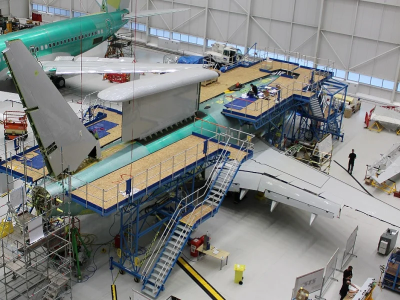 Процес виготовлення E-7 Wedgetail для Великої Британії