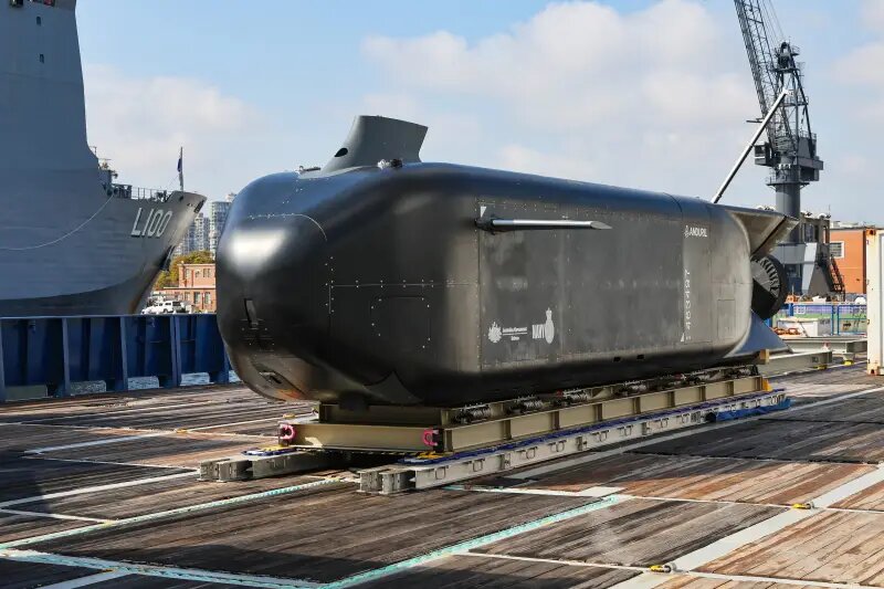 Прототипи великого підводного морського безпілотника Ghost Shark
