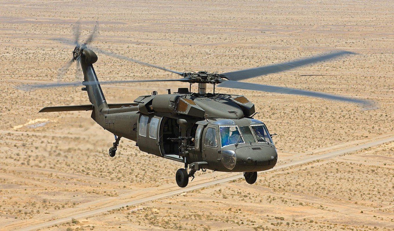 UH-60М Black Hawk гелікоптер