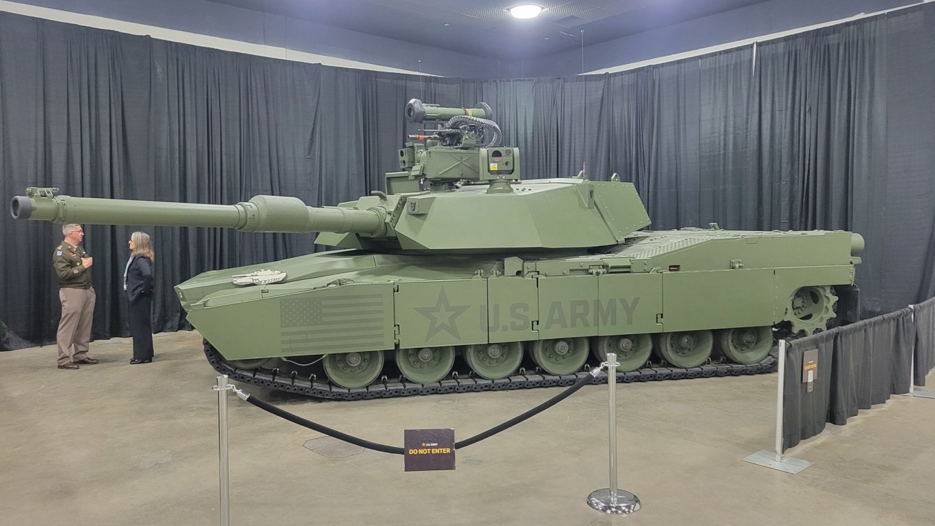 Демонстратор M1E3 Abrams на Detroit Auto Show 2026