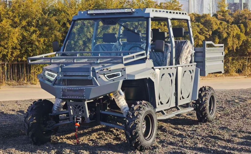 Сили оборони України підсиляться тримісним тактичним баггі за ціною літрового квадроцикла, Шестимісна версія баггі ATC BOLT 1000 від GROUND FORCE