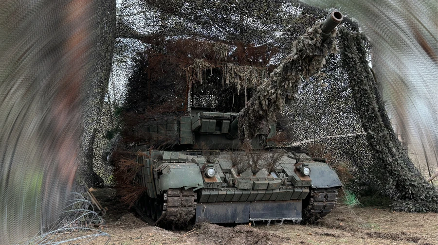 Танк Leopard 1A5 на службі 5-ї ОВМБр