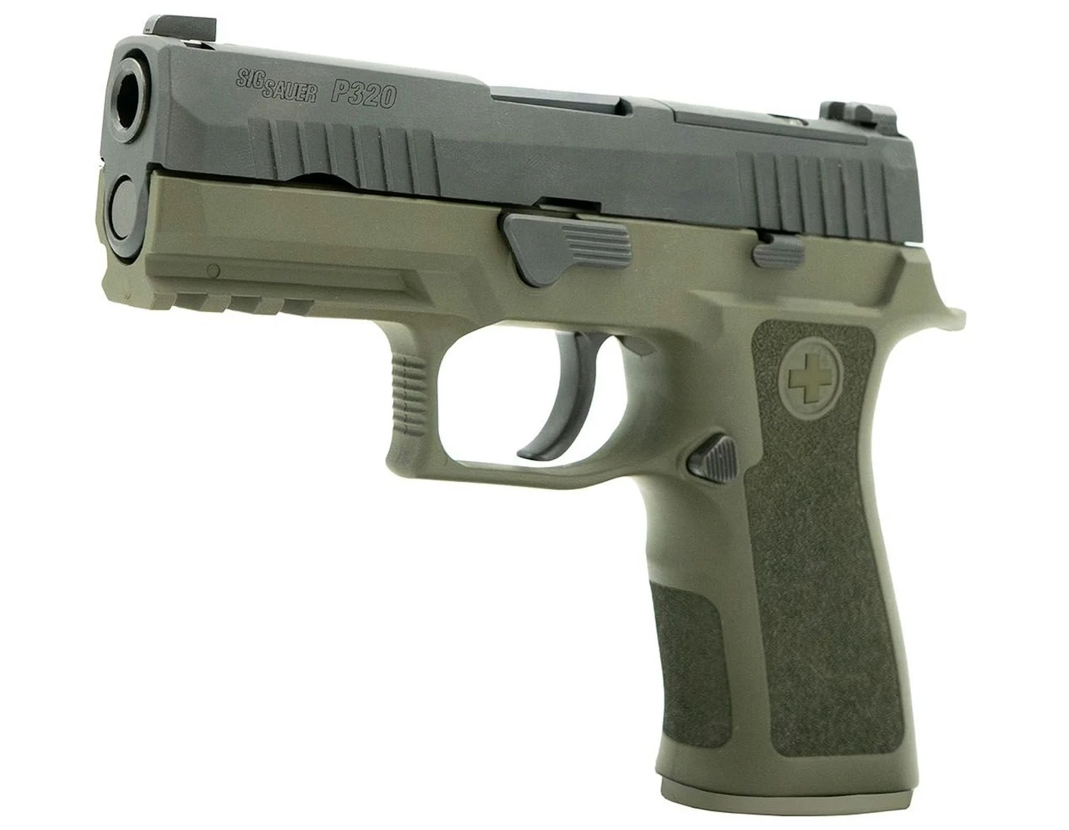 Пістолет SIG Sauer P320 у вигляді для Швейцарії