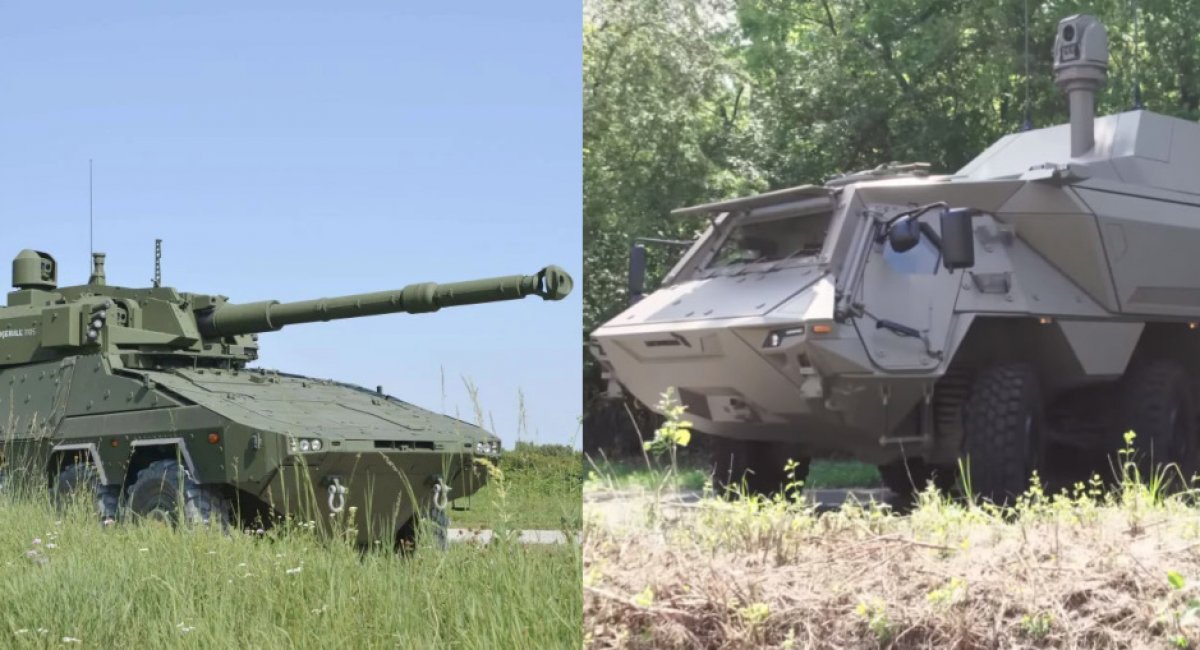 Boxer MGS та Fuch JAGM