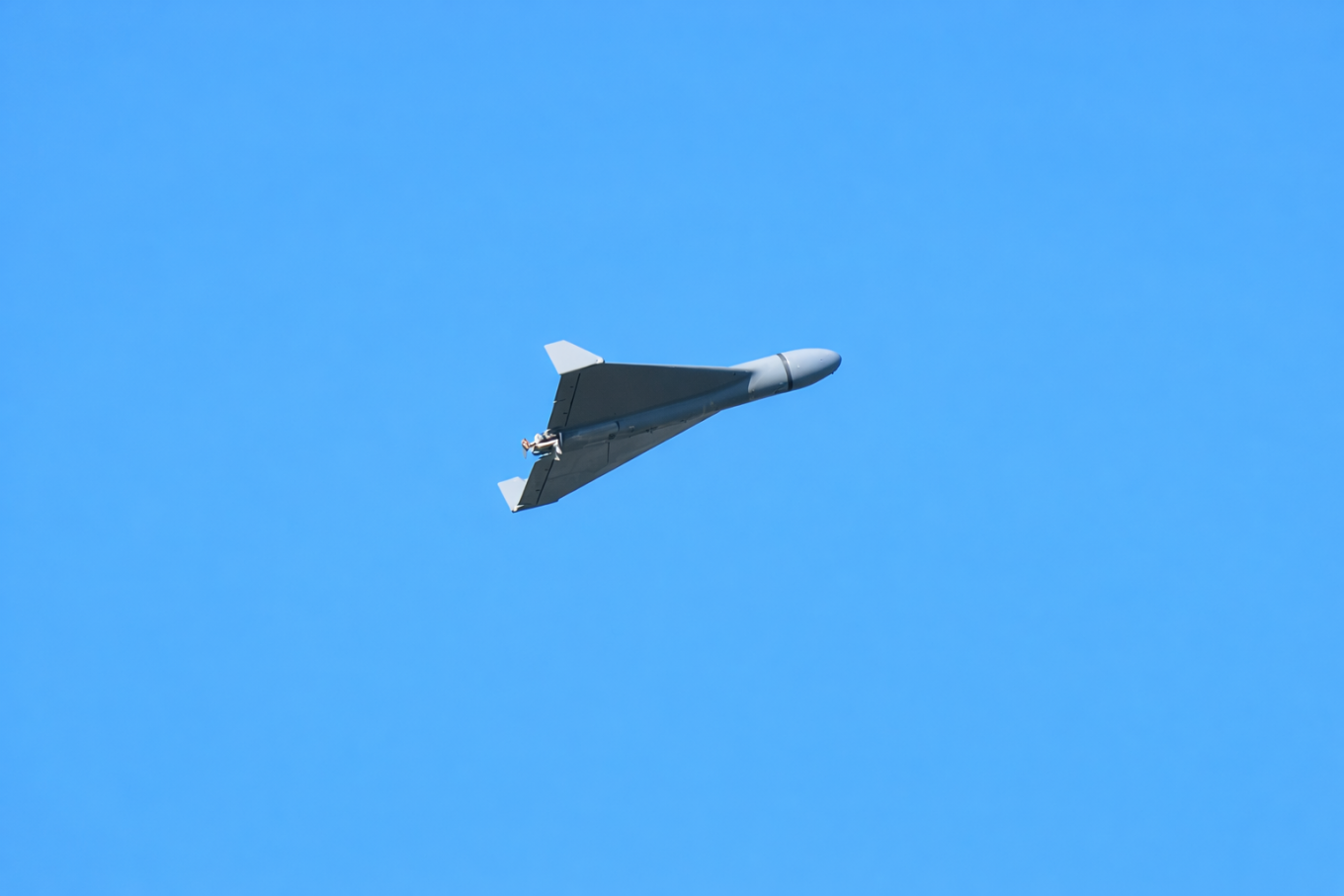 Безпілотник який використовувався як мішень під час випробувань, зовні ідентичний до 