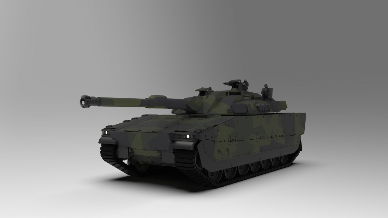 Рендер оновленого варіанту CV90120