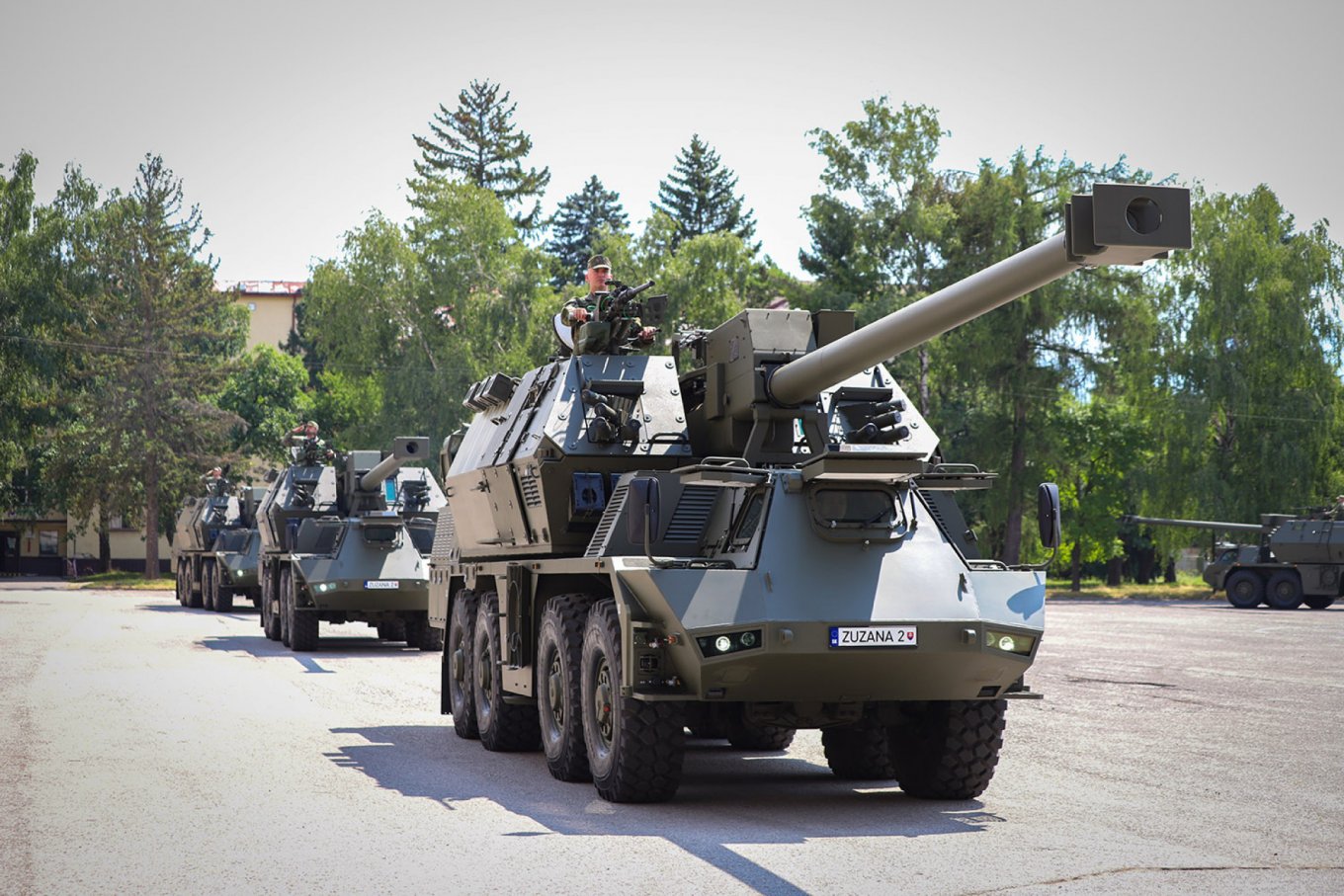 Перша партія 155-мм колісної САУ Zuzana 2 для армії Словаччини