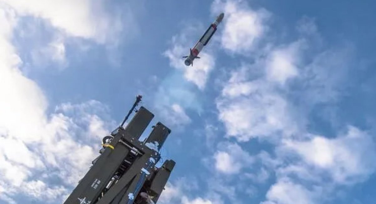 Запуск зенітної ракети сімейства CAMM. Фото: MBDA