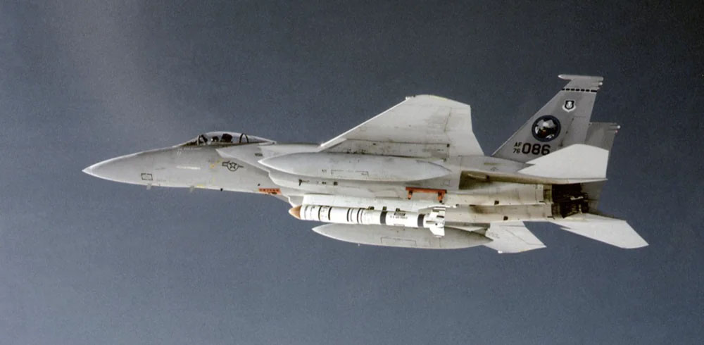 ASM-135 ASAT ракета проти супутника