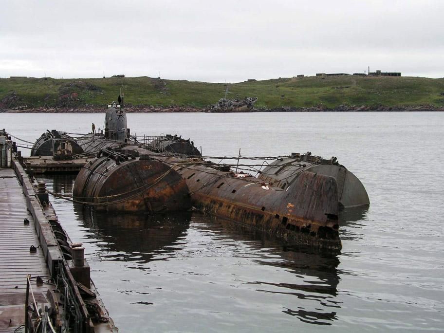 К-27 і К-159 підводні атомні човни Росії