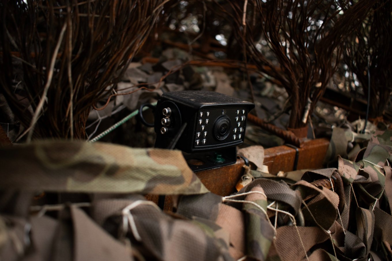 Камера встановлена на Leopard 1A5 5-ї ОВМБр. Фото: Благодійний фонд Сергія Притули