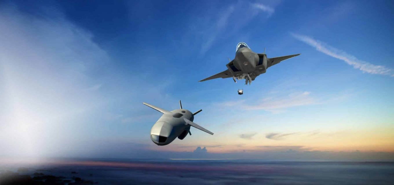 Ілюстративне зображення JSM та F-35A від Kongsberg