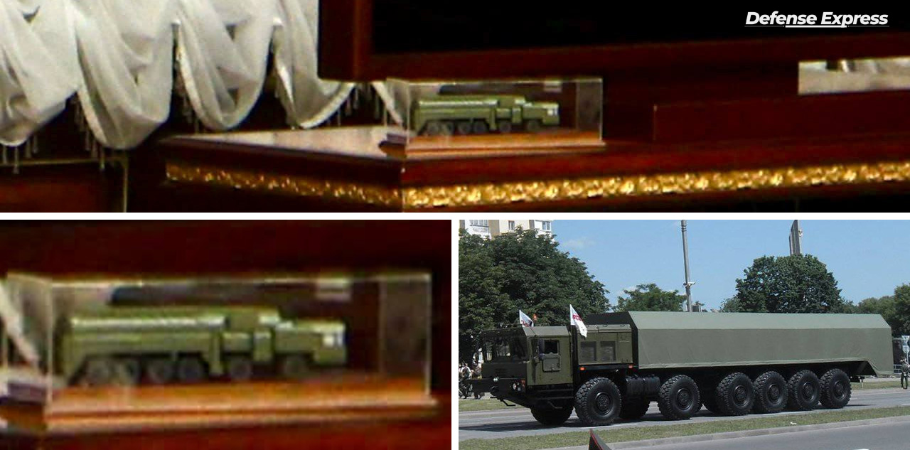 Модель комплексу БРСД Орешник