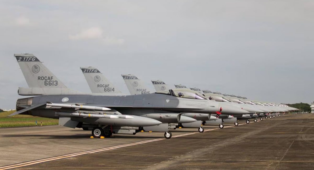 Тайванські F-16. Фото: Taiwanese Ministry of National Defense