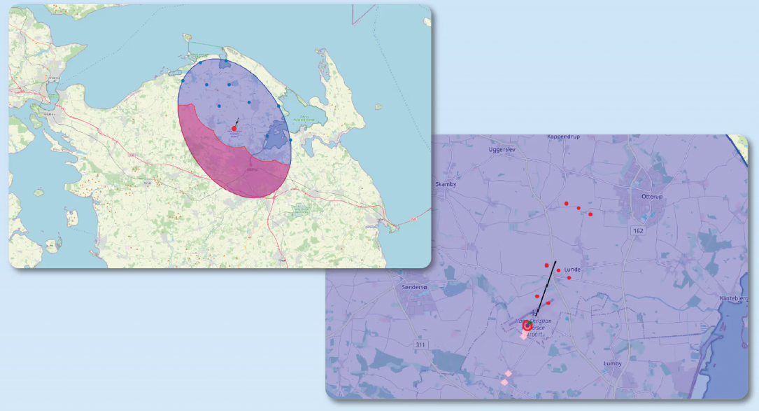 Інтерфейс локатора QS RF Locator