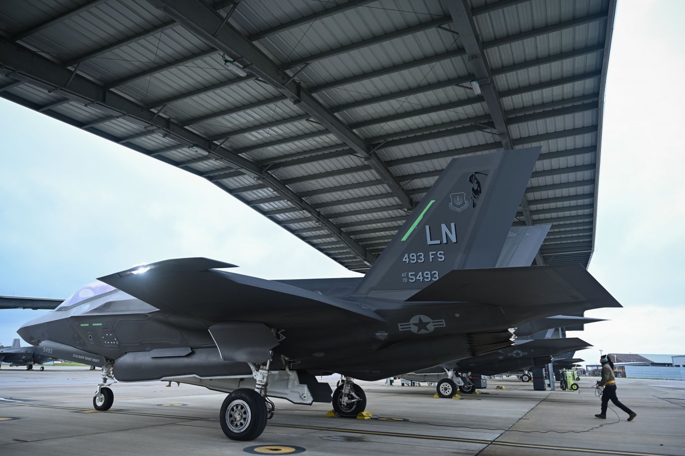 F-35A що належить 48 винищувальному авіакрилу. Фото DoW