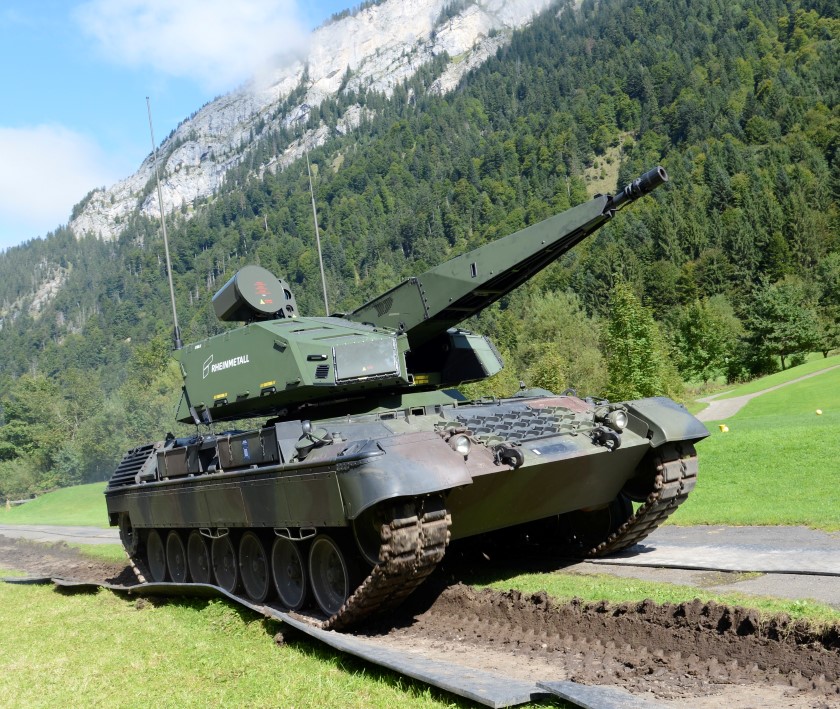 Skyranger 35 на шасі Leopard 1