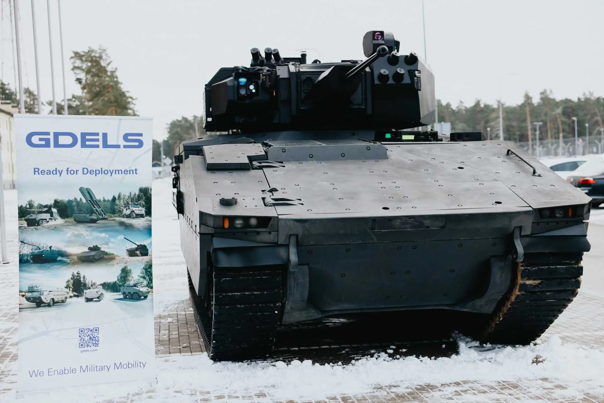 БМП ASCOD оснащена баштою Elbit UT30 MK, що отримала назву Hunter