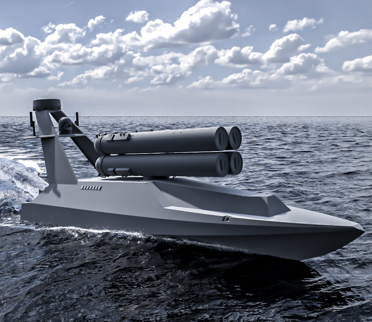 Морський безпілотник S3-HP озброєний торпедами Mark 46