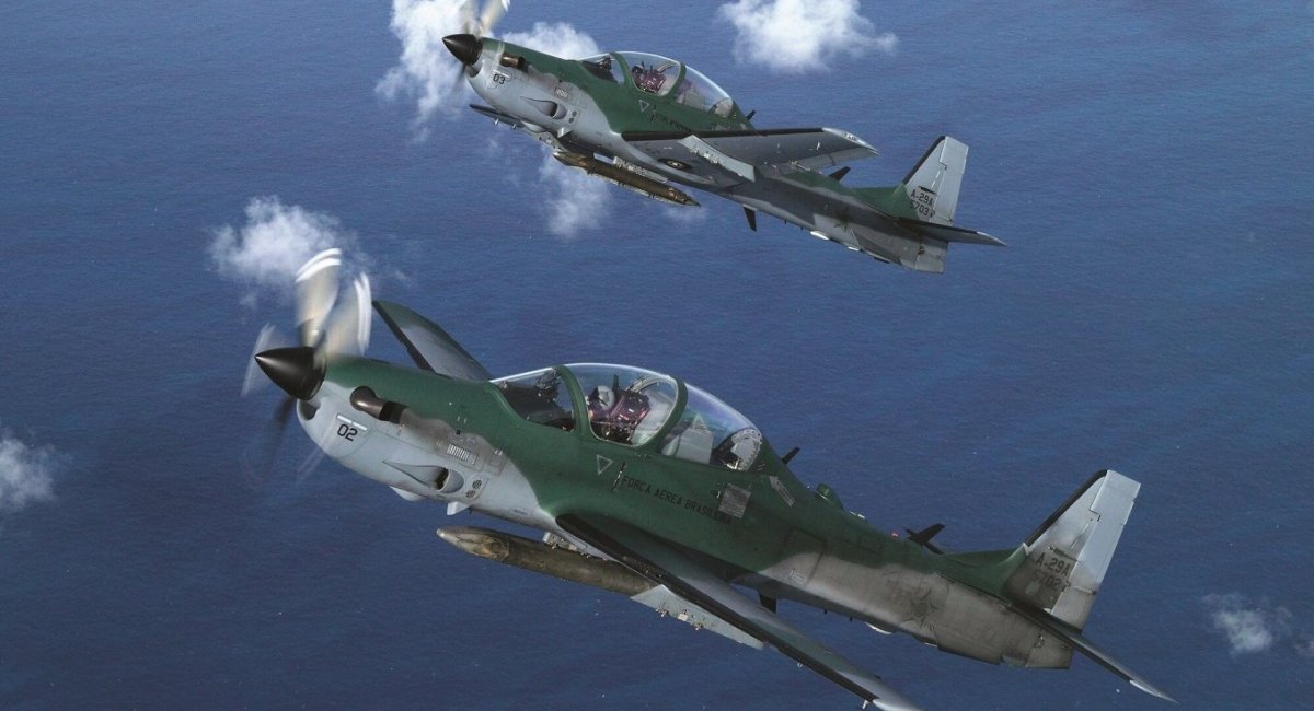 A-29 Super Tucano, фото Embraer