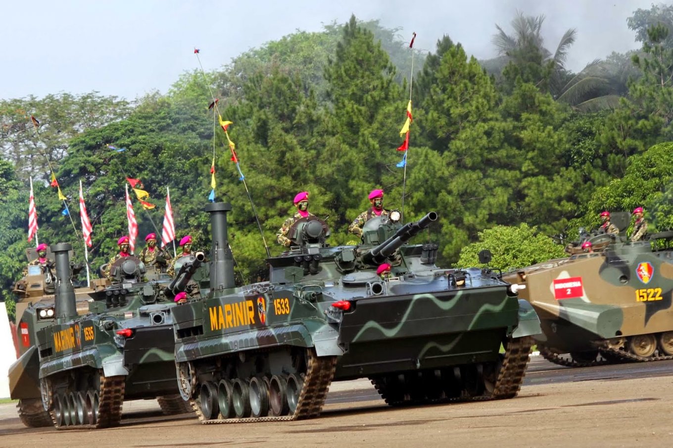 Індонезія в 2000-хх роках купила 54 БМП-3Ф, а тепер шукає способи хоч якось посилити захист