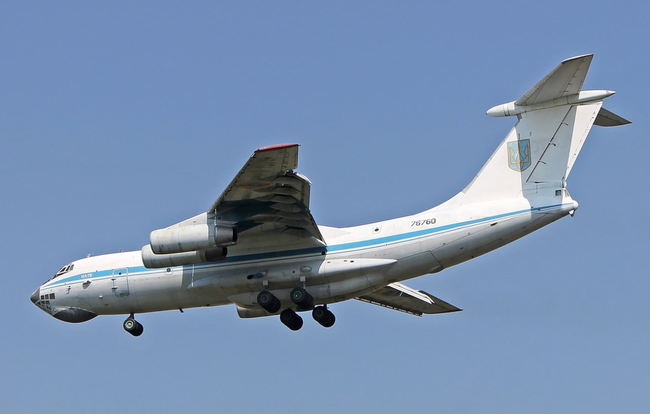 Іл-78 з 409-го авіаційного полку літаків-заправників ПС ЗСУ