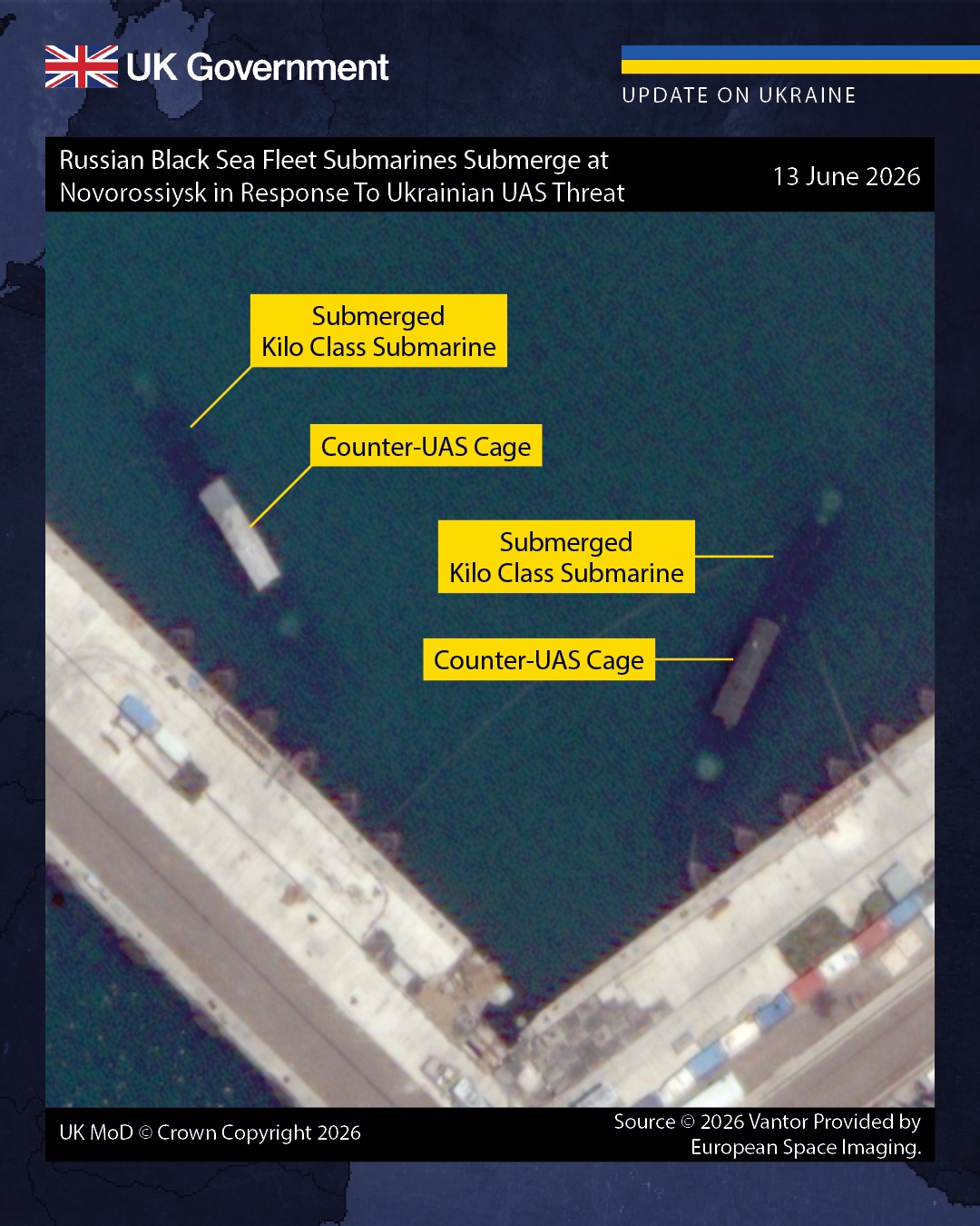 підводні човни РФ супутникові знімки