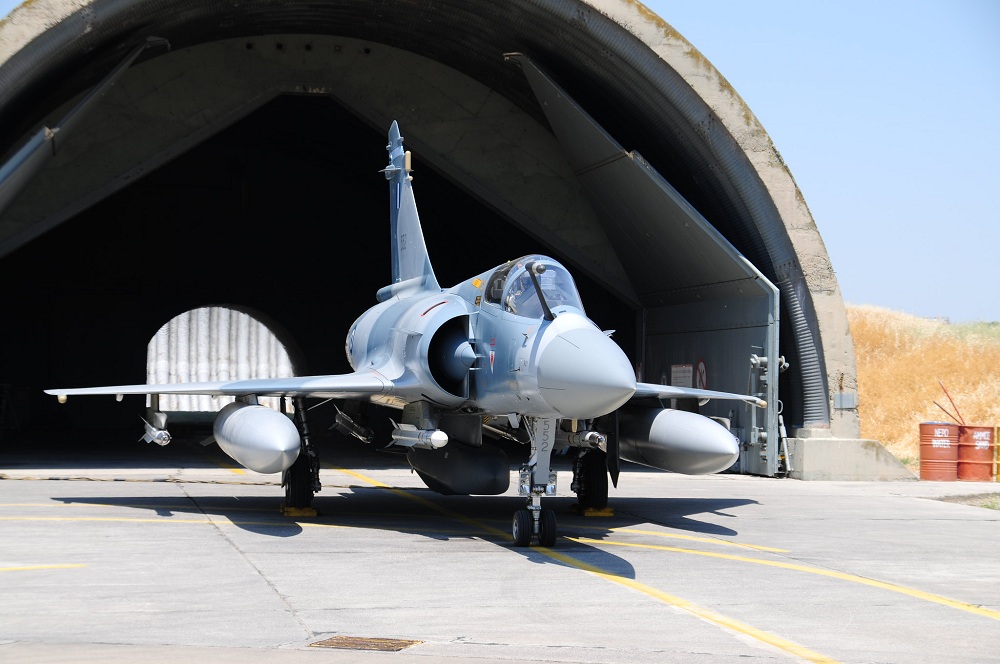 Mirage 2000-5 with SCALP-EG cruise missile of the Greek Air Force