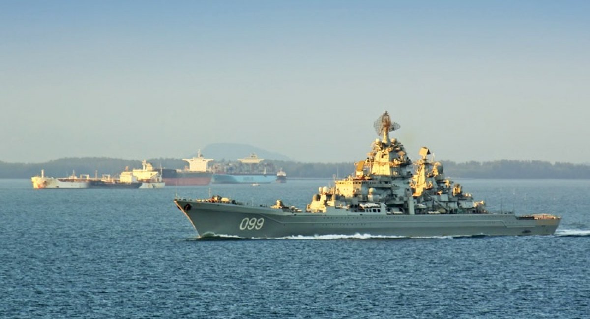 Атомний крейсер ВМФ РФ