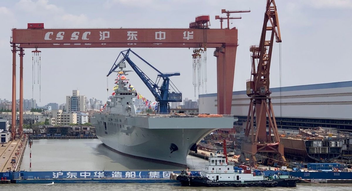 УДК класу Type 075 для ВМС Китаю
